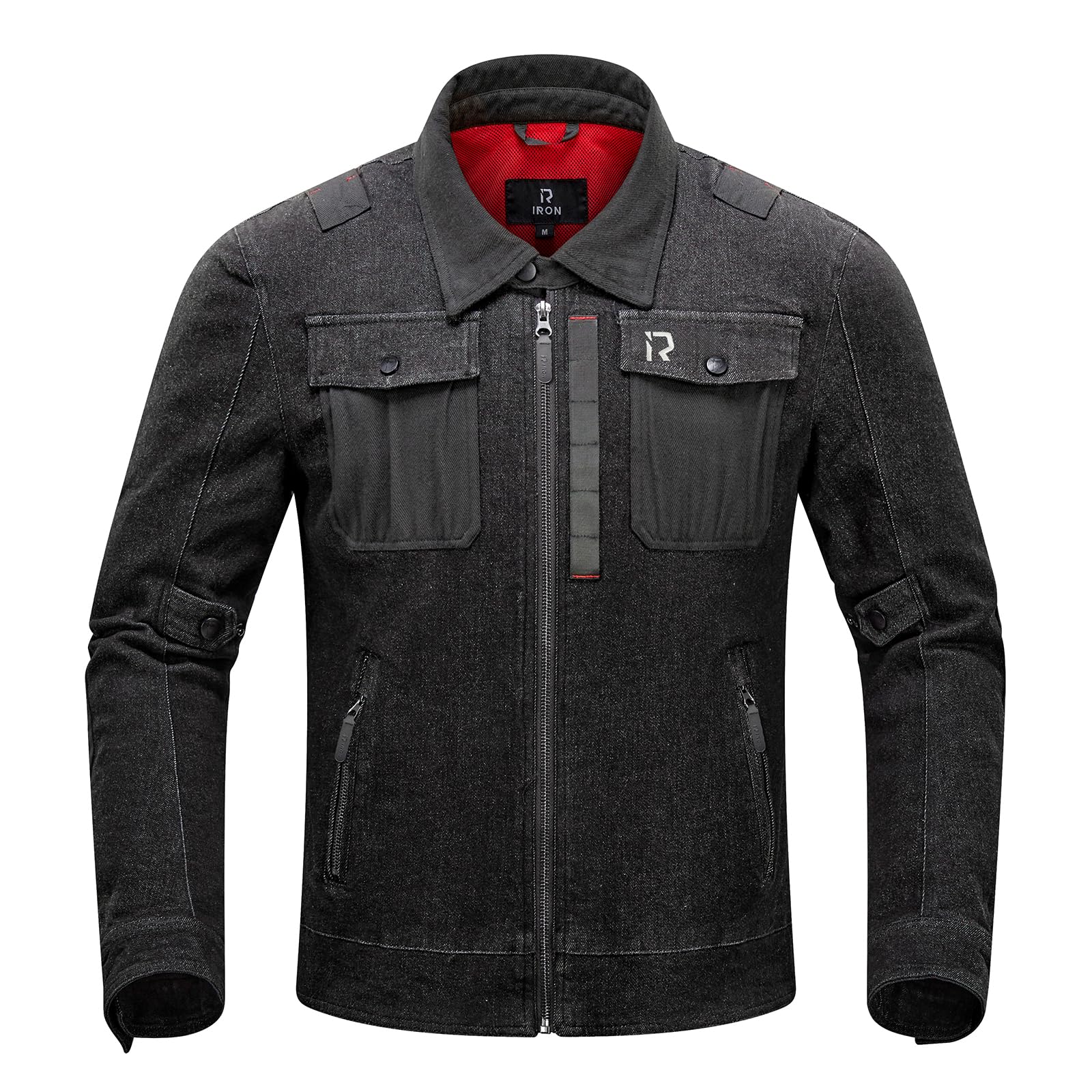 BORLENI Motorradjacke Denim Herren Motorrad Jeansjacke mit CE-Protektoren Atmungsaktiver Panzerschutz Hochglanz Reflektierend für Frühling Sommer Herbst XXL BORLENI Motorradjacke Denim Herren Motorrad Jeansjacke mit CE-Protektoren Atmungsaktiver Panzerschutz Hochglanz Reflektierend für Frühling Sommer Herbst XXL von BORLENI