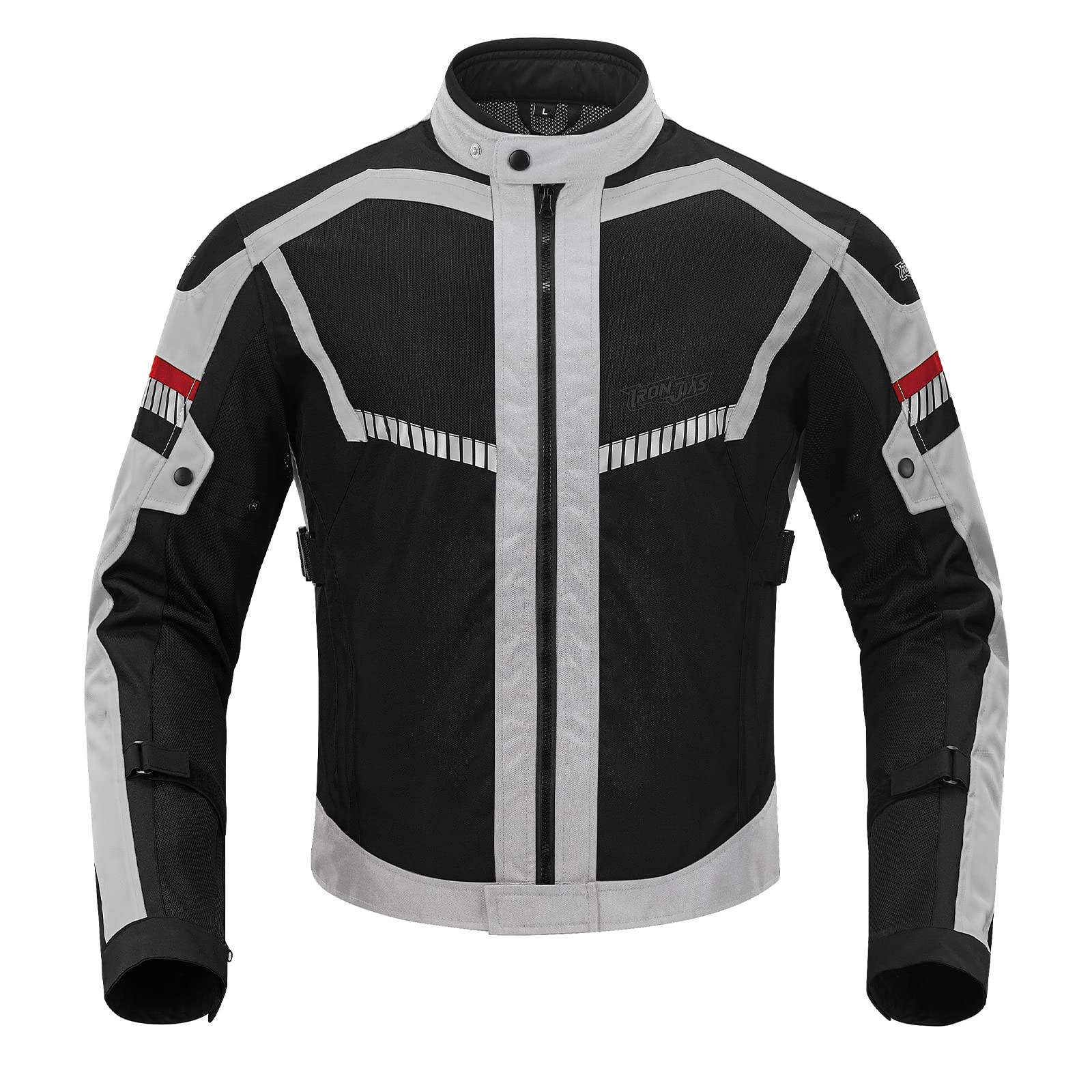 BORLENI Motorradjacke Sommer Herren Atmungsaktiver Panzerschutz Hochglanz Reflektierend Geeignet für Frühling Herbst BORLENI Motorradjacke Sommer Herren Atmungsaktiver Panzerschutz Hochglanz Reflektierend Geeignet für Frühling Herbst von BORLENI