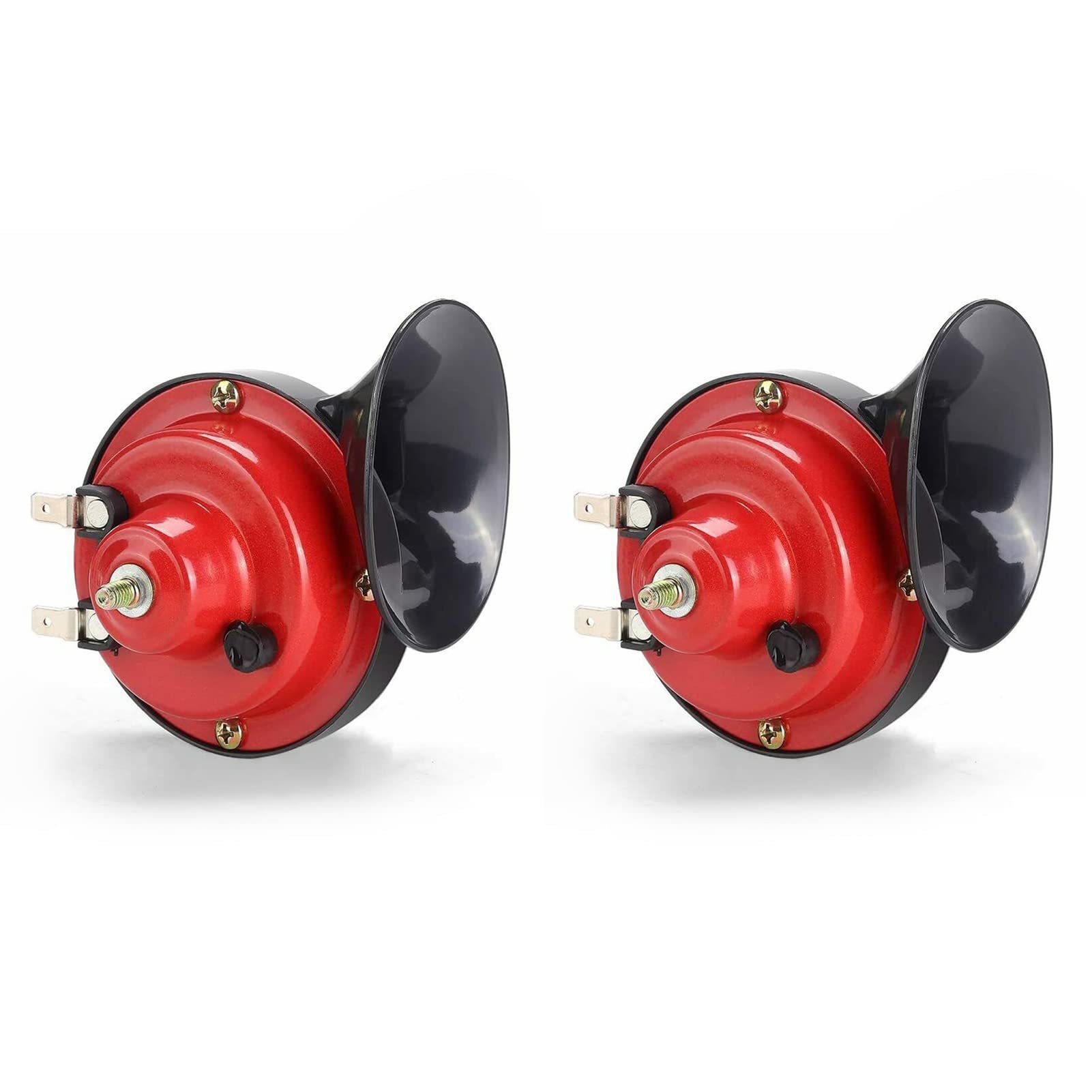 2 Stücke Auto Fahrzeug Auto Hupe, 12 V 300 dB Universal Motorrad Auto Hupen Lautes Kit, Super Lautes Zughorn Lufthörner Raging Sound Elektrisches Schneckenhorn Für Auto Motorrad Fahrräder LKW und Boot 2 Stücke Auto Fahrzeug Auto Hupe, 12 V 300 dB Universal Motorrad Auto Hupen Lautes Kit, Super Lautes Zughorn Lufthörner Raging Sound Elektrisches Schneckenhorn Für Auto Motorrad Fahrräder LKW und Boot von BOROCO