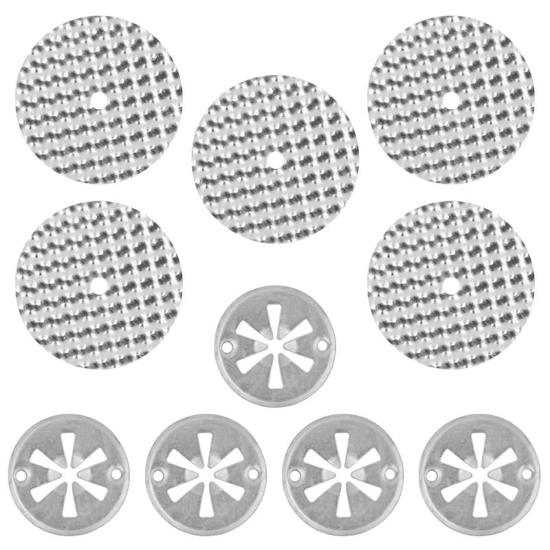 BOROCO 10Pcs klemmscheiben hitzeschutzblech, reparatursatz,Hitzeschild Reparatur Kit N90335004 Hitzeschild Platte Reparatur von BOROCO