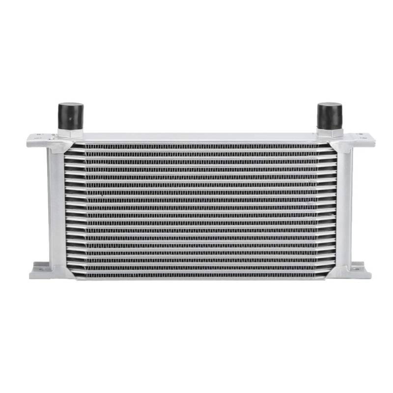 BOROCO Ölkühler 19 Reihen AN10 Anschluss Set Universal Zusatz Kühlung Extern Oil Cooler (Silber) von BOROCO