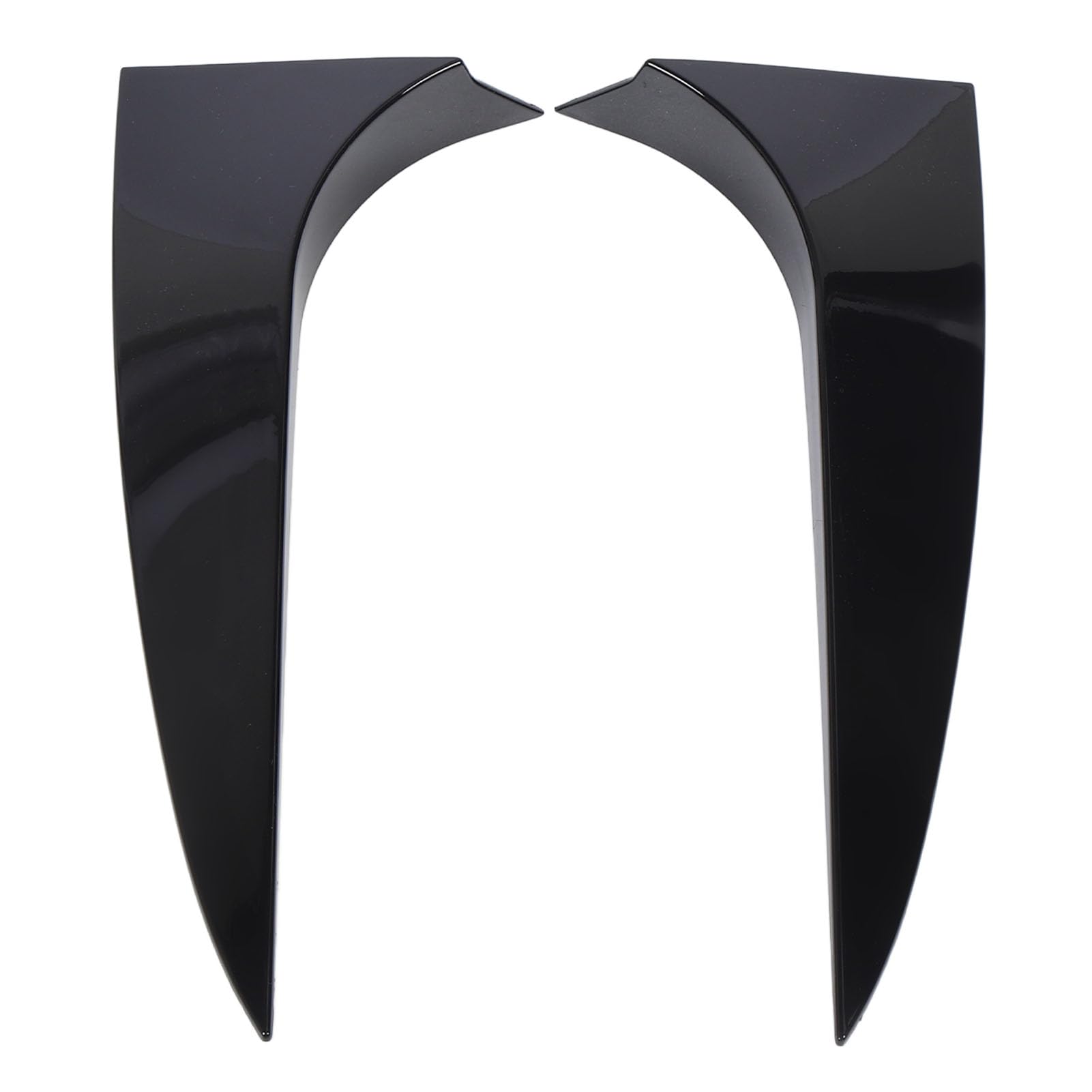 BOROCO 2pcs Heckscheiben-Seiten-Spoiler Links Rechts Glänzend Schwarzer Heckscheiben-Spoiler-Seitenflügelverkleidung für CLA-Klasse X117 Schießbremse 2013 Bis 2019 BOROCO 2pcs Heckscheiben-Seiten-Spoiler Links Rechts Glänzend Schwarzer Heckscheiben-Spoiler-Seitenflügelverkleidung für CLA-Klasse X117 Schießbremse 2013 Bis 2019 von BOROCO
