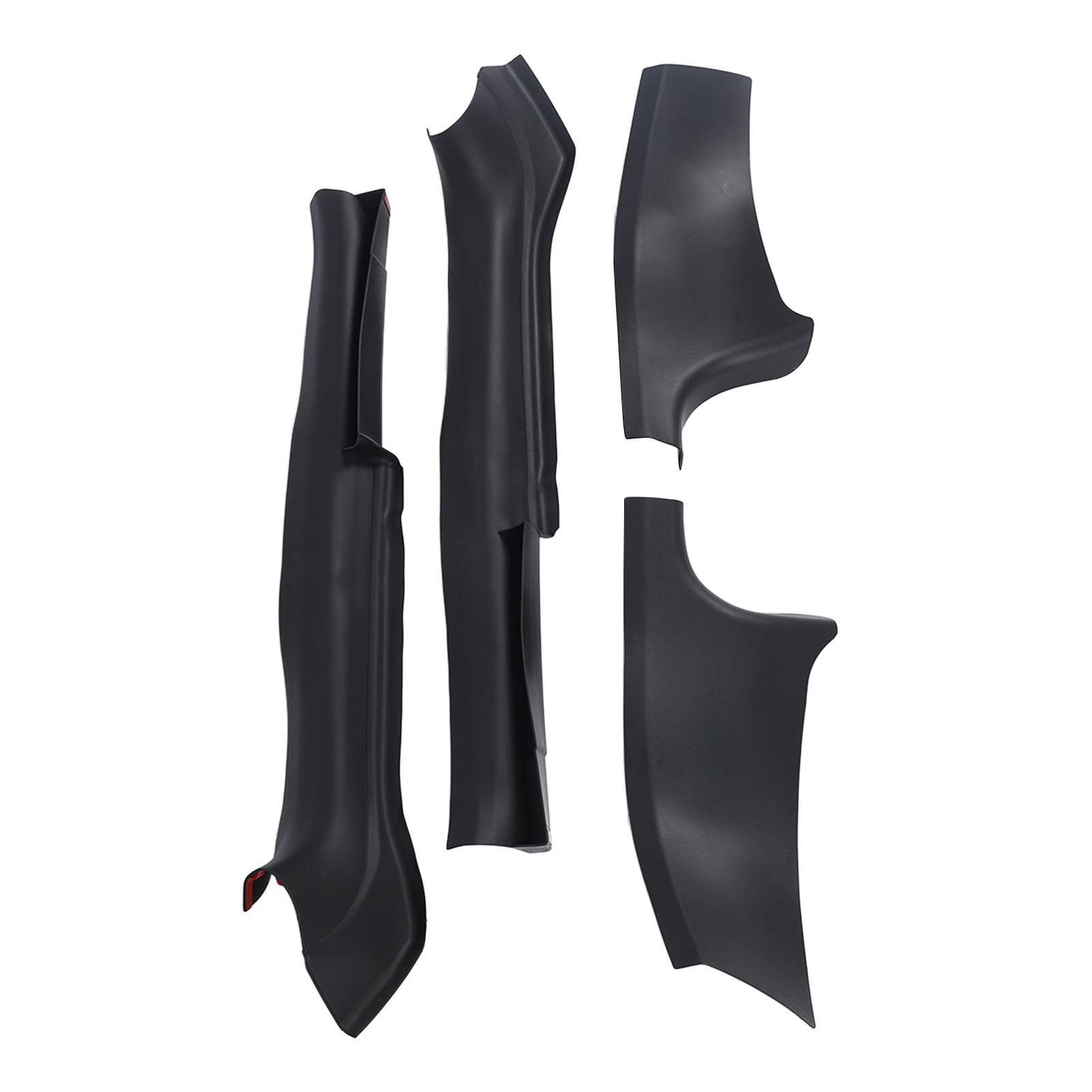 BOROCO 4pcs Türschwelle Beschützer Mattschwarze Abriebfestigkeit Ersatz für Modell 3 2017 Bis 2023 BOROCO 4pcs Türschwelle Beschützer Mattschwarze Abriebfestigkeit Ersatz für Modell 3 2017 Bis 2023 von BOROCO