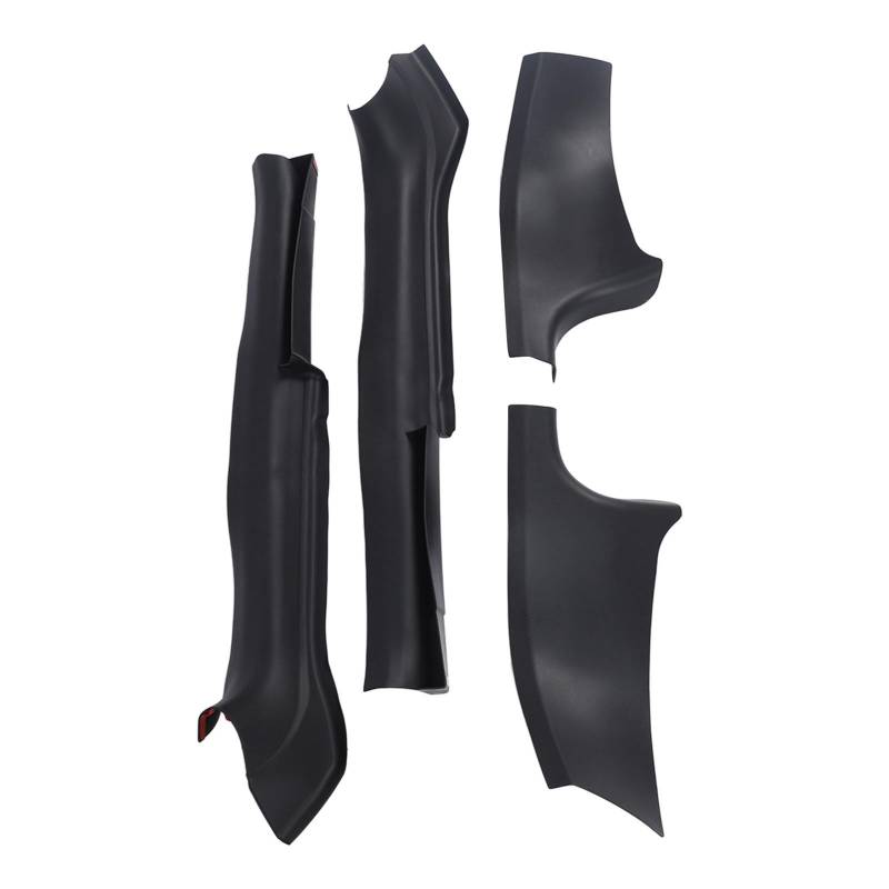 BOROCO 4pcs Türschwelle Beschützer Mattschwarze Abriebfestigkeit Ersatz für Modell 3 2017 Bis 2023 von BOROCO