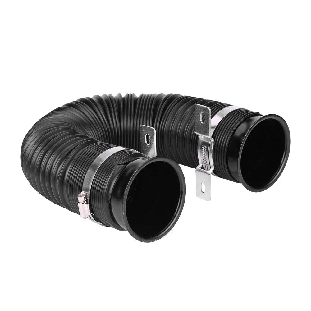 BOROCO 76mm Auto Ansaugrohr, Erweiterbar auf 0.8m, Verstellbares Universal Auto Kaltlufteinlassrohr, Schwarz BOROCO 76mm Auto Ansaugrohr, Erweiterbar auf 0.8m, Verstellbares Universal Auto Kaltlufteinlassrohr, Schwarz von BOROCO