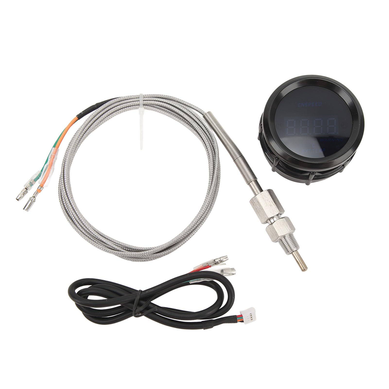 BOROCO Abgas -Temperaturmesser, 52 Mm EGT -Meter mit Sensor, Hohe Genauigkeit Universal Fit 12 V 200 Bis 1300 ℃ Digitales EGT -Meter BOROCO Abgas -Temperaturmesser, 52 Mm EGT -Meter mit Sensor, Hohe Genauigkeit Universal Fit 12 V 200 Bis 1300 ℃ Digitales EGT -Meter von BOROCO