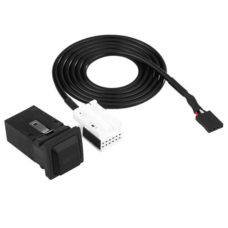 BOROCO Auto USB AUX Audio Kabel Schalter & Kabel für RCD510 RCD310 /R MK5 MK6 5KD035724 von BOROCO