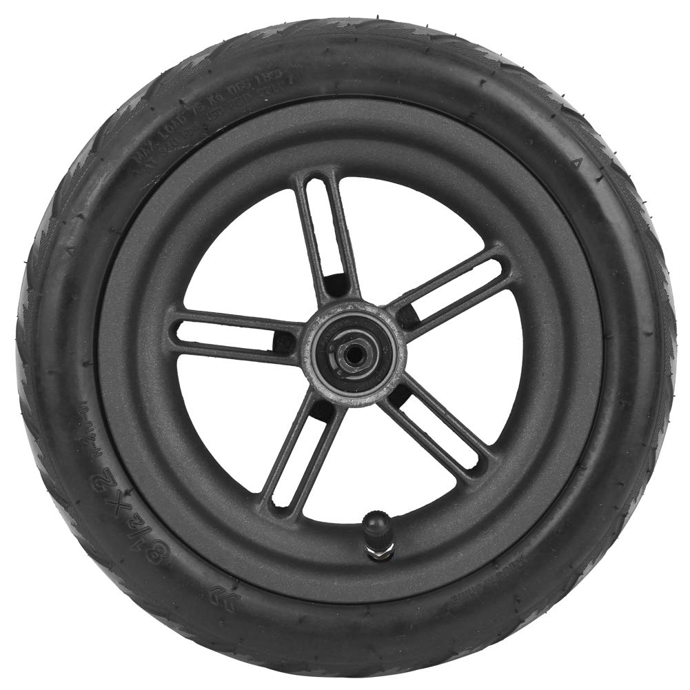 BOROCO E Scooter Reifen,Aufblasbares E Roller Reifen Hinterrad Passend Schwarzer Verschleißfester für Xiaomi PRO Scooter (20.5x20.5cm) von BOROCO