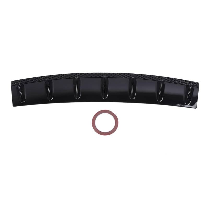 BOROCO Hintere Stoßfänger Lippendiffusor, Hintere Untere Stoßfänger Lippen -Diffusor -Spoiler -Karosserie -Kit Hell Schwarz 85 cm Heck Stoßfänger Chassis Splitter Final für von BOROCO