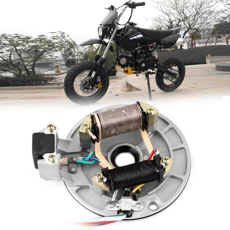 BOROCO JH70 Stator Plate Pickup Magneto Ignition Coil Rotor Für Pit/Dirt Bike 70cc 90cc 110cc 125cc von BOROCO