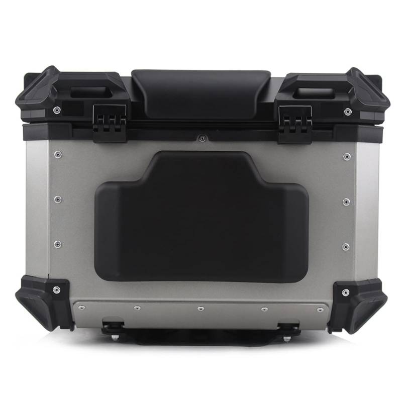 BOROCO Motorrad Topcase Rückenlehnen, Universal Motorrad Rückenlehne Rückenlehnenpolster mit Selbst Klebend (Schwarz) von BOROCO