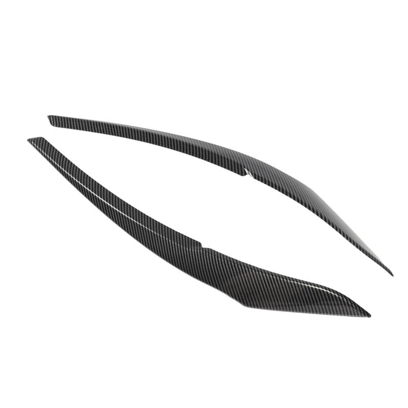 BOROCO Scheinwerfer Eyelid -Trimm, 1 Paar Scheinwerfer Augenbrauen Linke Rechte Schutz Vorne Leuchtdicht für 1 Serie F20 F21 Vorab (Niedrige Konfiguration für Halogen -Healamp, von BOROCO