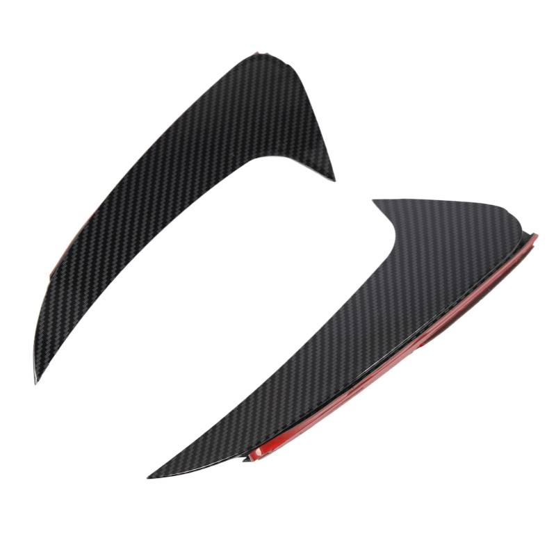 BOROCO Stoßstangenluft -Entlüftungsspoiler, 2 Stcs Heck Stoßfänger Spoiler Luftentlüftungsabdeckung Unterer Luftentlüftungsabdeckungsrahmen Austausch von CLS -Klasse W218 C218 von BOROCO