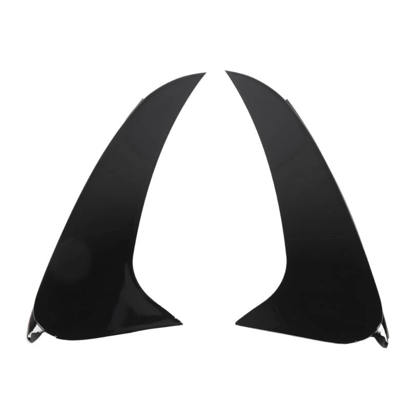 BOROCO Stoßstangenluft -Entlüftungsspoiler, 2 Stcs Heck Stoßfänger Spoiler Luftentlüftungsabdeckung Unterer Luftentlüftungsabdeckungsrahmen Austausch von CLS -Klasse W218 C218 von BOROCO