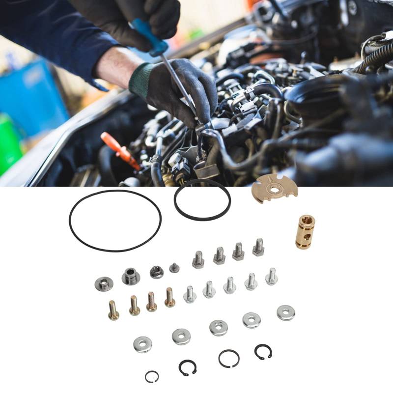 BOROCO Turbolader-Reparatursatz, Turbo-Reparatur, Verbessertes Umbau-Set, Ersatz Für Garrett-Turbolader GT15 GT17 GT18 GT20 GT22 von BOROCO
