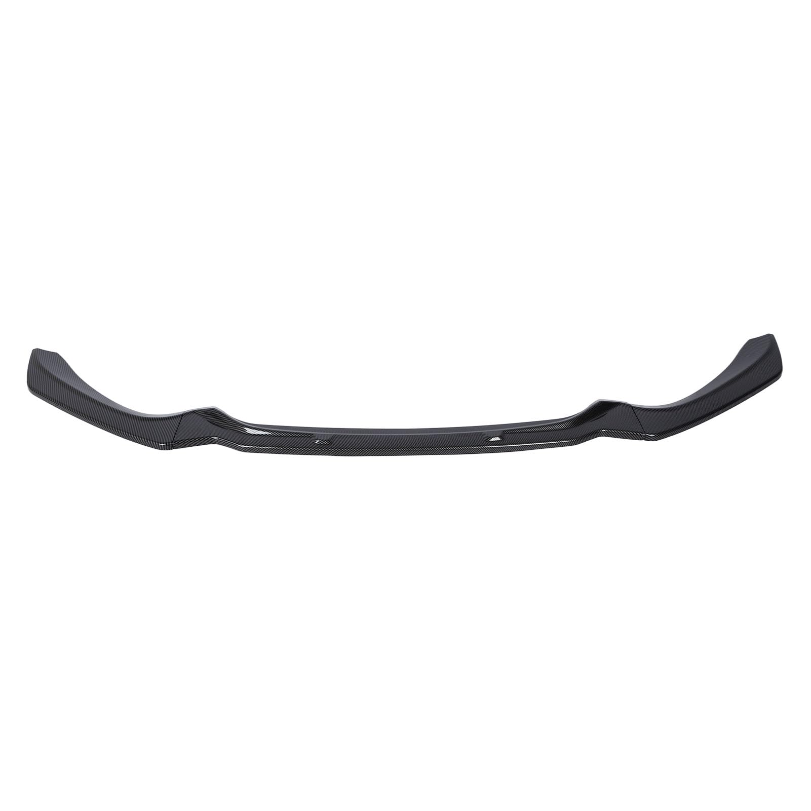 BOROCO Vordere Stoßfänger Lip Chin Spoiler, 3pcs Front Stoßstange Lip Diffusor Wirkung Resistant für die 1 -Serie F20 F21 LCI M -Pack 2015 Bis 2019 (Carbon Fiber) von BOROCO
