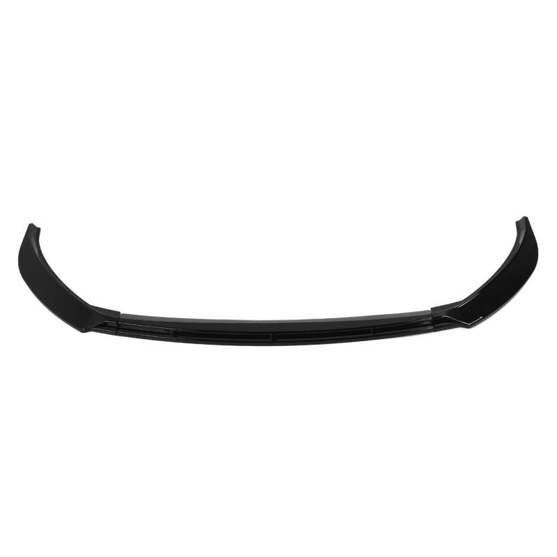 BOROCO Vordere Stoßfänger Lippenspoiler 3 Abschnitt Aerodynamik Stoßfänger Lippenkinn Diffusor -Wachersatz für Sitz Mk5 Standard (Helles Schwarz) von BOROCO