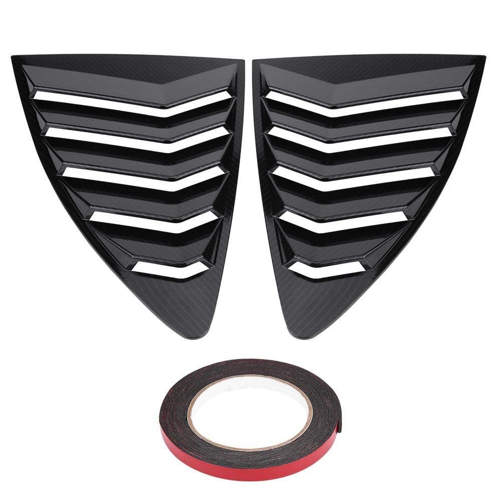 Broco 1 Paar Subaru BRZ Seitenscheiben Louver Vent-Abdeckung for Toyota 86 / Scion FR-S Subaru BRZ 13-18 Carbon-Faser Broco 1 Paar Subaru BRZ Seitenscheiben Louver Vent-Abdeckung for Toyota 86 / Scion FR-S Subaru BRZ 13-18 Carbon-Faser von BOROCO