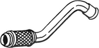 Bosal Abgasrohr [Hersteller-Nr. 700-241] für Citroën, Peugeot von BOSAL