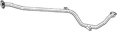 Bosal Abgasrohr [Hersteller-Nr. 945-275] für Mitsubishi von BOSAL