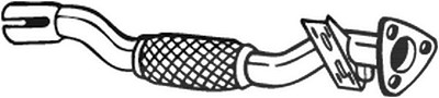 Bosal Abgasrohr [Hersteller-Nr. 750-155] für Opel, Vauxhall von BOSAL