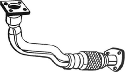Bosal Abgasrohr [Hersteller-Nr. 753-177] für Seat, VW von BOSAL