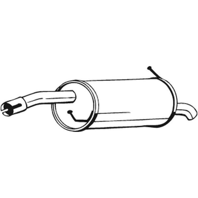 Bosal Endschalld?mpfer Ford Fiesta Bosal Endschalld?mpfer Ford Fiesta von BOSAL