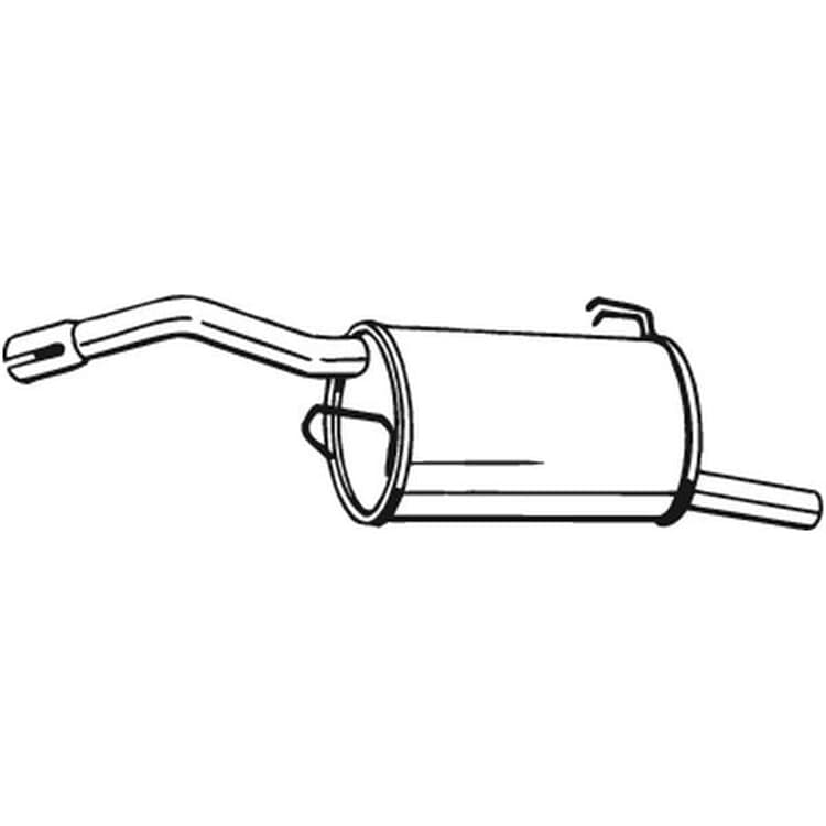 Bosal Endschalld?mpfer Mitsubishi Colt Bosal Endschalld?mpfer Mitsubishi Colt von BOSAL