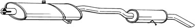 Bosal Endschalldämpfer [Hersteller-Nr. 286-147] von BOSAL