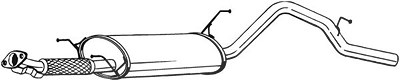 Bosal Endschalldämpfer [Hersteller-Nr. 285-311] für Daihatsu von BOSAL