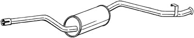 Bosal Endschalldämpfer [Hersteller-Nr. 283-221] von BOSAL