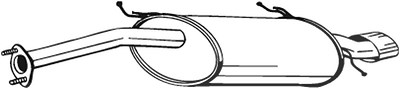 Bosal Endschalldämpfer [Hersteller-Nr. 154-403] von BOSAL