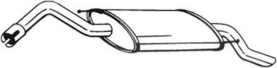 Bosal Endschalldämpfer [Hersteller-Nr. 154-273] für Ford von BOSAL