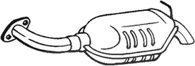 Bosal Endschalldämpfer [Hersteller-Nr. 171-019] für Mazda von BOSAL