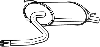 Bosal Endschalldämpfer [Hersteller-Nr. 219-135] für Suzuki von BOSAL