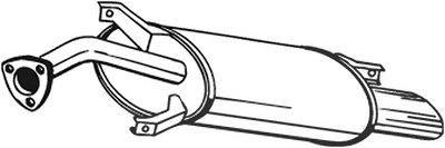 Bosal Endschalldämpfer [Hersteller-Nr. 235-135] für Volvo von BOSAL