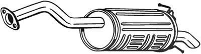 Bosal Endschalldämpfer [Hersteller-Nr. 163-055] für Honda von BOSAL
