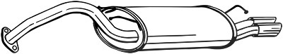 Bosal Endschalldämpfer [Hersteller-Nr. 165-139] von BOSAL