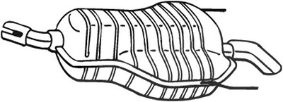 Bosal Endschalldämpfer [Hersteller-Nr. 185-489] für Opel von BOSAL