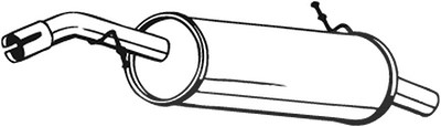 Bosal Endschalldämpfer [Hersteller-Nr. 190-237] für Peugeot von BOSAL