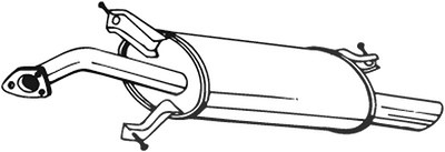 Bosal Endschalldämpfer [Hersteller-Nr. 235-161] für Volvo von BOSAL