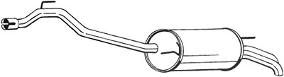 Bosal Endschalldämpfer [Hersteller-Nr. 283-483] für VW von BOSAL