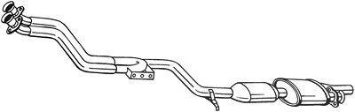 Bosal Katalysator [Hersteller-Nr. 099-603] für Mercedes-Benz von BOSAL