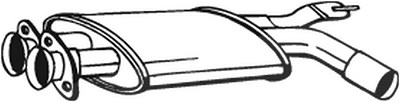 Bosal Mittelschalldämpfer [Hersteller-Nr. 247-251] für BMW von BOSAL