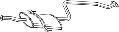 Bosal Mittelschalldämpfer [Hersteller-Nr. 284-301] für Hyundai von BOSAL