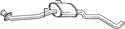 Bosal Mittelschalldämpfer [Hersteller-Nr. 283-189] für Opel, Vauxhall von BOSAL