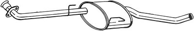 Bosal Mittelschalldämpfer [Hersteller-Nr. 283-757] für Opel, Vauxhall von BOSAL