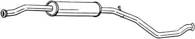 Bosal Mittelschalldämpfer [Hersteller-Nr. 285-143] für Peugeot von BOSAL