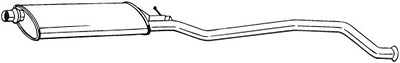 Bosal Mittelschalldämpfer [Hersteller-Nr. 286-251] für Peugeot von BOSAL