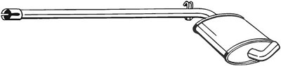 Bosal Mittelschalldämpfer [Hersteller-Nr. 279-695] für Seat von BOSAL